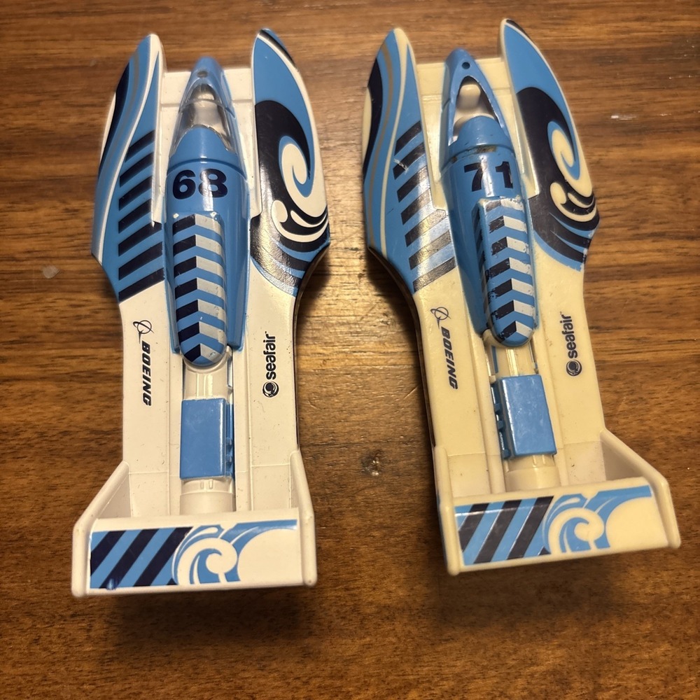 SEAFAIR BOEING 1/48 diecast Hydroplane Race Boat Lot Of 2 - 68 & 71